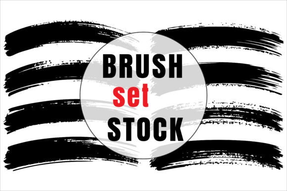 Abstract Black and Red Strokes: A Guide to Bold, Versatile Design Assets