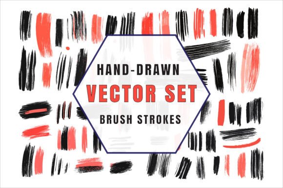 Abstract Brush Strokes Vector Art: The Ultimate Creative Toolkit for Modern Designers