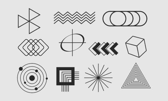 Abstract Geometric Line Art Collection: A Practical Guide for Designers