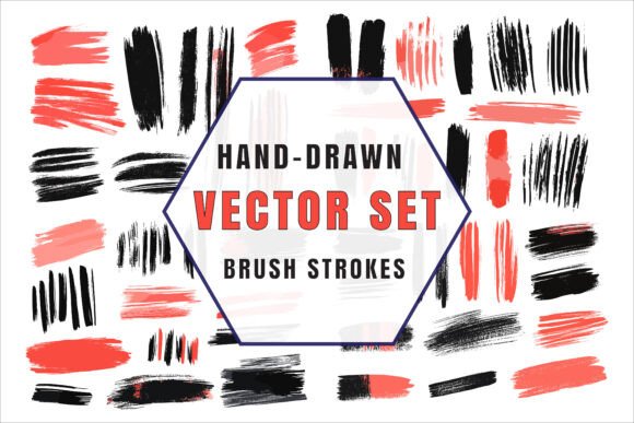 Elegant Brush Strokes Pattern Vector: The Ultimate Design Asset for Modern Creators