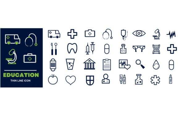 Medical Vector Icons Set: The Ultimate Design Resource for Health Apps