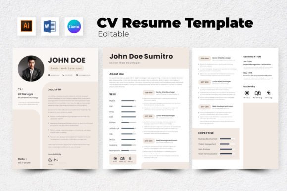 Resume CV Web Developer V3: A Dynamic Solution for Modern Portfolios