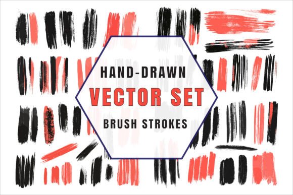 Stylish Brush Strokes Vector: Elevate Your Designs