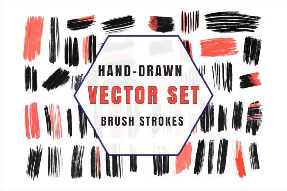 Unlocking Creativity with Artistic Hand-Drawn Brush Vector Design